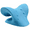 blue, variant on Neck And Shoulder Relaxer Cervical Chiropractic Traction Device Advanced Cervical Traction Device Remedial Pillows