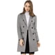 thumbnail image 2 of Abrigo de invierno Allegra K Elegante gabardina con solapa con muescas gris L, 2 of 7