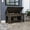 Dark Brown, variant on Liftable Design | Particle Board Table for Basement | Utilize Basement Space