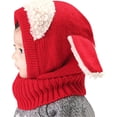 thumbnail image 2 of GRNSHTS Toddler Baby Girls Boys Winter Hat with Scarf Earflap Hood Skull Caps Age for 6 Months to 3 Years Olds (Red), 2 of 7