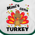 thumbnail image 4 of Inktastic Mimi's Little Turkey Boys or Girls Baby Bib, 4 of 4