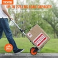 thumbnail image 2 of Carrito de aluminio plegable VEVOR de 125 kg de capacidad, 2 of 9