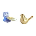 thumbnail image 5 of CoudarTitie Modern Cat Bird Resin Statue Tray Sculpture for Home Decor Dining Table Cabinet Shelf Jewelry Snacks Office Mantel Living Room Gift, 5 of 8