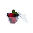 thumbnail image 6 of Hexagonal Mini Bowl-Lids & Spoons Included- 3.3 ounce -320 Count -Clear Plastic - Six Sided Bowl - Flower Cup-Mini Dessert Cup- Serving Bowl -Snack Bowl-Disposable or Reusable CASE OF 320, 6 of 6