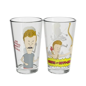 Zak Designs 2 Ounce 4-piece Valentine Mini Glass set, South Park