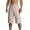 A Khaki, variant on Athletic Shorts for Men With Pockets Summer Thin Workwear Shorts Loose And Casual Straight-Cut Sports -Dry Cropped Pants Khaki M