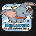 thumbnail image 3 of Disney Dumbo Animated - Believe In The Impossible - Toddler & Youth Long Sleeve Graphic T-Shirt, 3 of 5