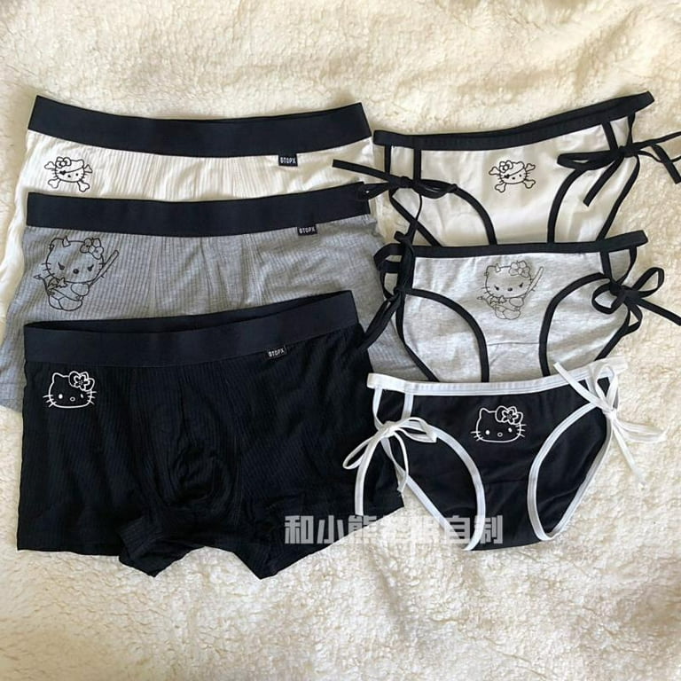 Naughty Panties and Men Boxers Brief, Couple Matching Underwear