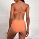 thumbnail image 4 of Trajes de Baño Sexy para las Mujeres Primavera Verano Correa de Color de Dos Piezas Al Aire Libre Beach Split Bikini, 4 of 6