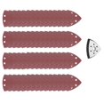 thumbnail image 2 of 61pcs 90mm 6 Holes Triangle Sanding Pad Sand Paper Oscillating Polish Multi Tools, 2 of 4