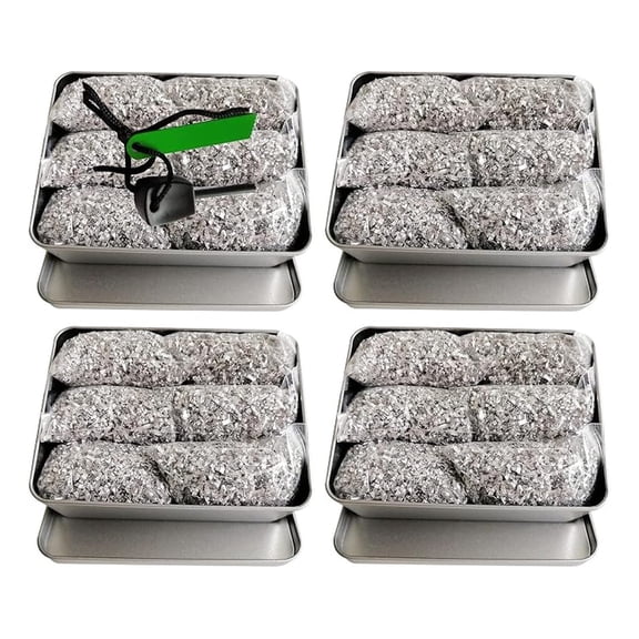 Emergency Fire Starter Kit  24 Bags of Pure Shavings + Ferro Rod with 2000 or More Strikes in Waterproof Tin Box  Survival Tool for Camping, Bushcraft, Outdoor, Hiking