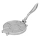thumbnail image 1 of 7.7 Inch Tortilla Press Silver Rustproof Aluminum Alloy Heavy Duty Quesadilla Maker for Home Pasta Shops, 1 of 4