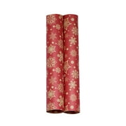 TANGNADE Christmas Printing Kraft Paper Roll Crafts Art Gift Packaging Decorative Paper aesthetic room decor