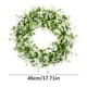 thumbnail image 3 of Fiudx Ofertas relámpago Coronas de primavera para puerta de entrada exterior, bienvenida, planta de flores de verano, flor inmortal, 3 of 7