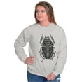 thumbnail image 4 of Ancient Egyptian Scarab Beetle Sweatshirt for Men or Women Brisco Brands L, 4 of 6