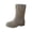 Army Green, variant on Orthopedic Mid Calf Rain Boots for Women, Matte PVC Slip On Gardening Boots, Lightweight Arch Support Outdoor Daily Walking Shoes Green
