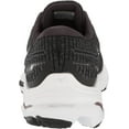thumbnail image 3 of Mizuno Women's Wave Inspire 18 Waveknit™ Running Shoe, Size 10, Ebony (Eyey), 3 of 8