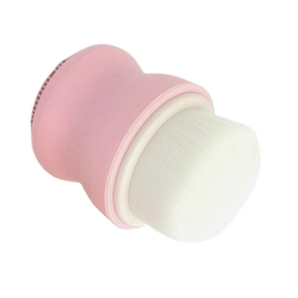 Cepillo manual suaves y almohadilla de silicona exfoliante de colocar Rosado Zulema cepillo facial