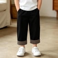 thumbnail image 2 of TinyBloomm Toddler Boys Girls Striped Sport Trousers Kids Casual Pants, Size 4-5 Years, 2 of 5