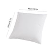 thumbnail image 6 of Hypoallergenic & Breathable Throw Pillow Insert - Premium Non-Woven Fabric Core with Woolen Cloth Layer, Square Stuffer for Throw Pillows & Bedhead (1PC), 6 of 6