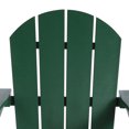 thumbnail image 2 of FADINGFREE Outdoor Patio Rocking Chair, All-Weather HDPE Patio Rocker with Wide Armrests for Porch, Lawn & Garden, Dark Green, 2 of 9