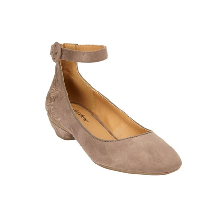 

Comfortview Women s Wide Width The Pixie Pump Heeled Shoes