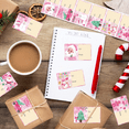 thumbnail image 3 of 210 Pieces Christmas Tags Self Adhesive Gift Tags for Xmas Presents Christmas Name Tags Sticker for Wrapping Paper Festival Birthday Holiday Decorations (Sweet Style, 2.95 x 1.81 Inch), 3 of 7