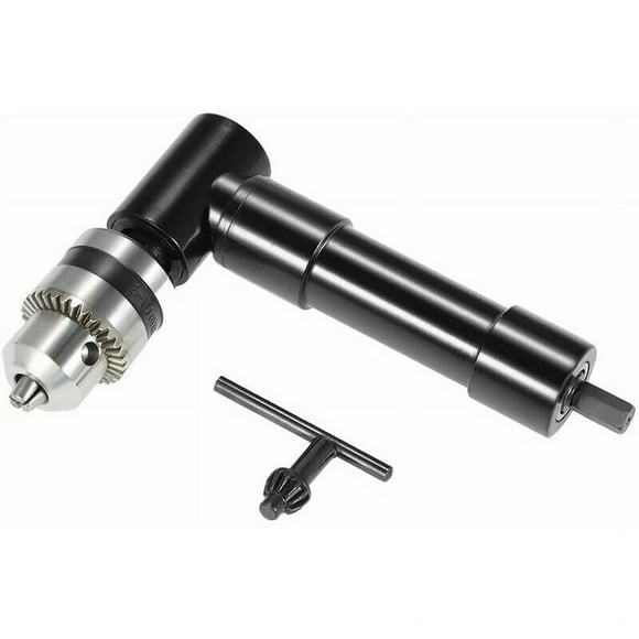 Easy to Use 90 Degree Drill Adapter, Cordless Right Angle Tool with Durable Chrome Vanadium Steel for Wide Use, High Compatibility Chuck for Narrow Places