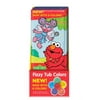 Sesame Street Fizzy Tub Colors Assorted Bathwater Colors 9 Ct.