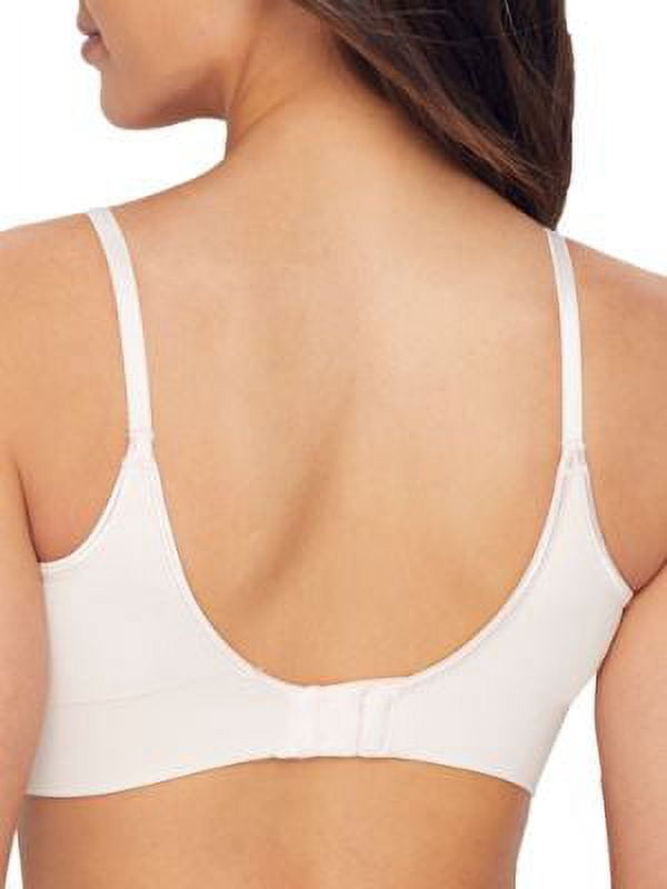Women's Warner's RM0911A Easy Does It No Dig Wirefree Contour Crop Top Bra (Rosewater S)