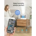 thumbnail image 3 of Humidificador inteligente Dreo para dormitorio de 4 litros con relleno superior y luz nocturna, 3 of 8