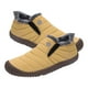 thumbnail image 1 of Botas Hombre Algodón Zapatos Felpa Cálido Senderismo Ligero Impermeable ( 39) Amarillo, 1 of 7