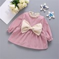 thumbnail image 2 of Cathalem Girls Dress Long Sleeve Tween Ruffled Tunic Dress,A 5, 2 of 5