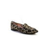 Pre-owned|Kate Spade New York Womens Sequined Cheetah Print Loafers Gold Brown Size 6.5US