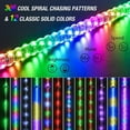 thumbnail image 7 of Nilight Spiral RGB LED Whip Light for Offroad Truck UTV ATV Dune Buggy RZR Polaris 2FT 2Pcs, 7 of 7