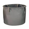 thumbnail image 3 of Cubo plegable Colamx cubo para acampar contenedor de agua multifuncional Gris 20L 32cmx15cm, 3 of 8