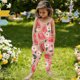 thumbnail image 1 of Mono para niñas pequeñas con estampado de flores, mono con tirantes, ropa de verano, 1 of 6