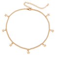 thumbnail image 1 of collar Collar Cinco puntiagudo Estrella de Accesorios El galvanoplastia Gargantilla Vintage para - oro oro Magideal collar, 1 of 5