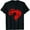 Black, variant on Boston Terrier Dog Red Heart Love Womens T-Shirt Black Small