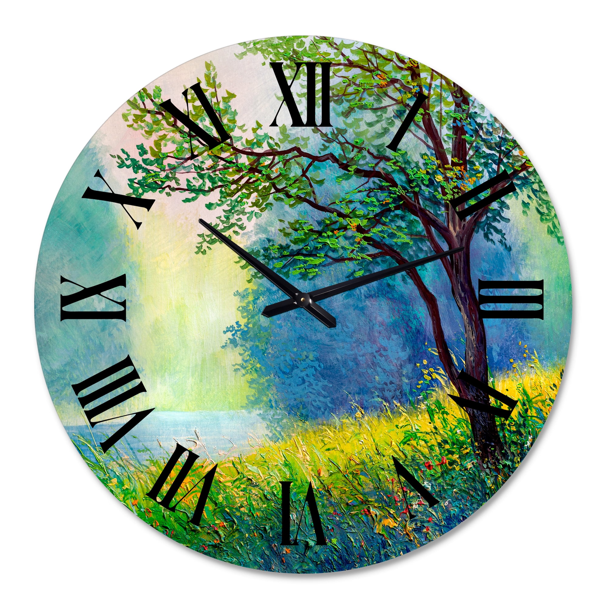 Designart 1 in Quartz Traditional Wall Clock