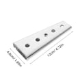 thumbnail image 2 of FUEENIRVA 4Pares Clips Interbloqueables Para Sofás Seccionales Soporte Firme Y Fácil De Instalar En Plata, 2 of 7