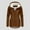 A01 Brown, variant on LSOLMD Women's Fur Coats Thick Trench Warm Winter Jacket Faux Fur Hooded Overcoat Women's Winter Coats Long Fleece Outwear Parka