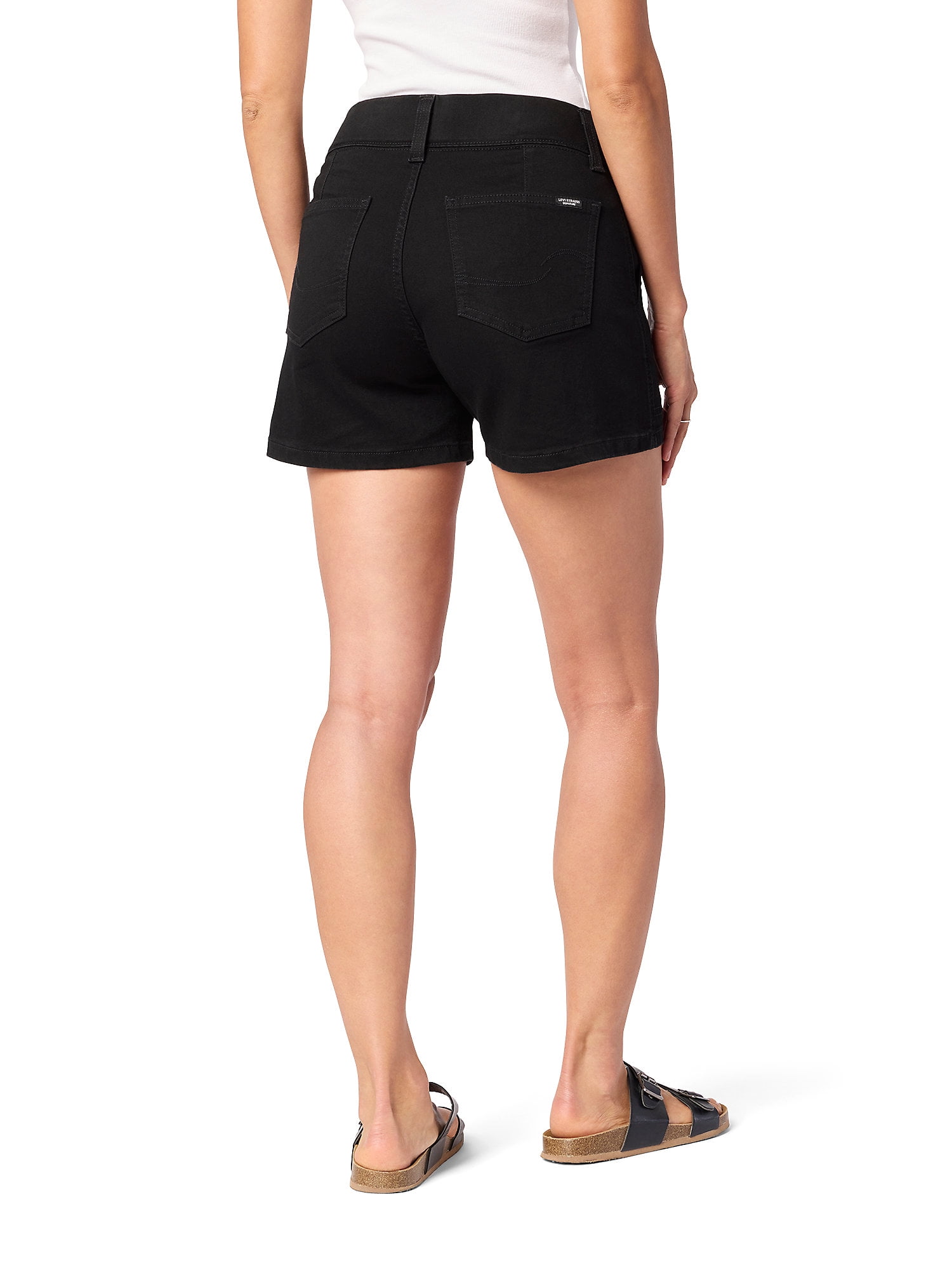 Levi Strauss Signature Women's and Women's Plus Perfect Pull-On Shorts, Sizes 0-28
