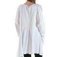 thumbnail image 2 of Free People Womens Clear Skies Shift Dress, White, X-Small, 2 of 2