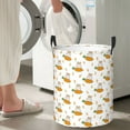 thumbnail image 6 of KLL Rabbit And Carrot Waterproof Foldable Laundry Hamper Bucket with Handles for Storage Bin,Kids Room,Home Organizer (Small ), 6 of 7