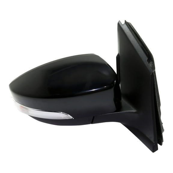 MIRROR Compatible For 2013-2019 Ford Escape Right Passenger Heated Power Glass Folding In-housing Signal Light With memory Paintable
