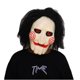 thumbnail image 5 of Máscara de látex de cabeza completa li wang Halloween Jigsaw Puppet, 5 of 5