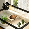 thumbnail image 4 of Fesfesfes Reptile Heat Lamp Rotatable Turtle Heating Light Heat Bulb Simulated Sunlight Basking Lamp with Clamp for Reptiles Lizard Amphibian Bearded(Bulb not included), 4 of 6