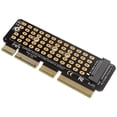 thumbnail image 1 of Adaptateur Carte M.2 NVME vers PCI-E 4.0, Emplacement M.2 M-KEY, Supporte Serveur 1U, 1 of 6