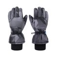 thumbnail image 2 of Simplicity Men's 3M Thinsulate Winter Waterproof Ski Gloves,Black,L, 2 of 4